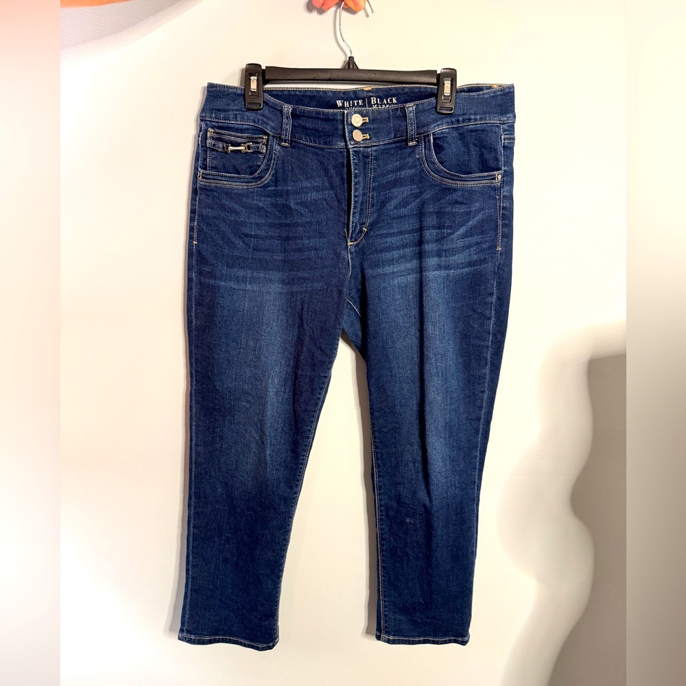WHBM Dark Blue Jeans